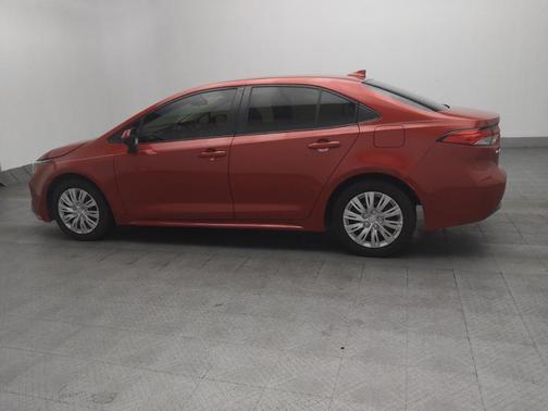 Barcelona Red Metallic 2021 Toyota Corolla LE
