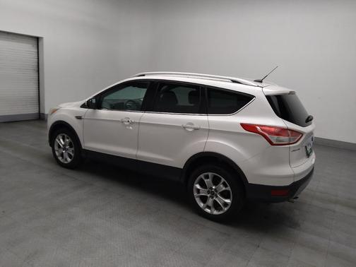 White Platinum Metallic Tri-Coat 2016 Ford Escape Titanium