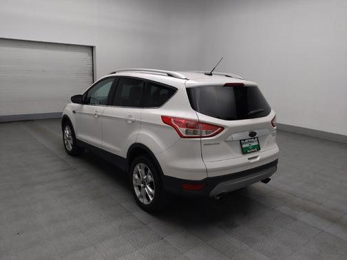 White Platinum Metallic Tri-Coat 2016 Ford Escape Titanium