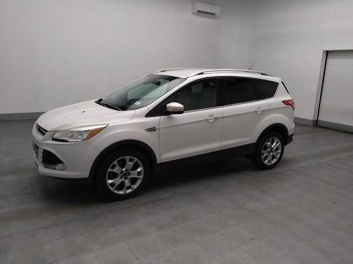 White Platinum Metallic Tri-Coat 2016 Ford Escape Titanium