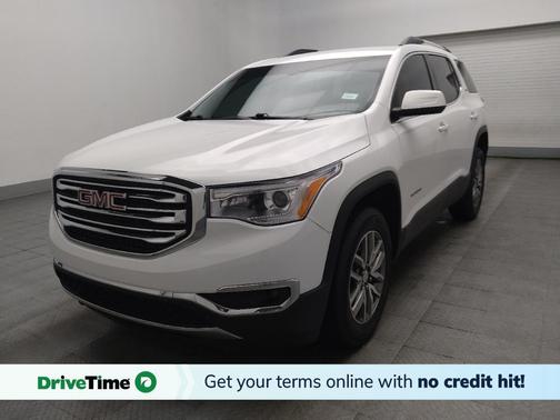 White 2019 GMC Acadia SLE-2
