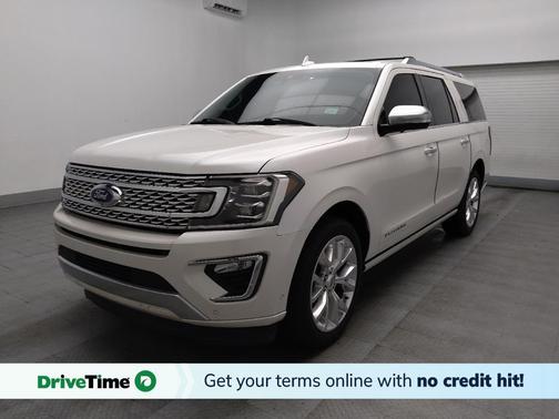 White Platinum Metallic Tri-Coat 2018 Ford Expedition Max Platinum