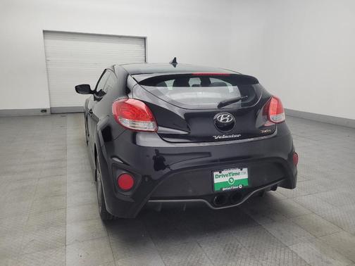 Ultra Black Pearl 2015 Hyundai Veloster Turbo