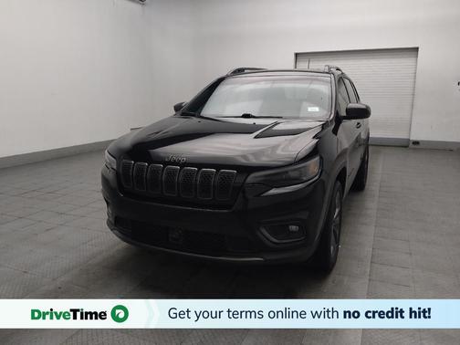 Diamond Black Crystal Pearlcoat 2021 Jeep Cherokee 80th Anniversary FWD