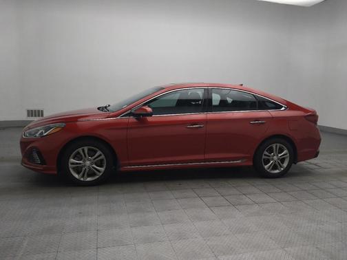 Scarlet Red 2019 Hyundai SONATA Sport