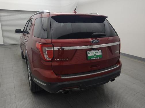 Red 2019 Ford Explorer Limited