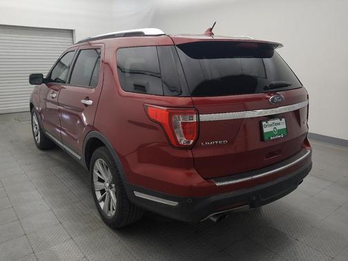Red 2019 Ford Explorer Limited