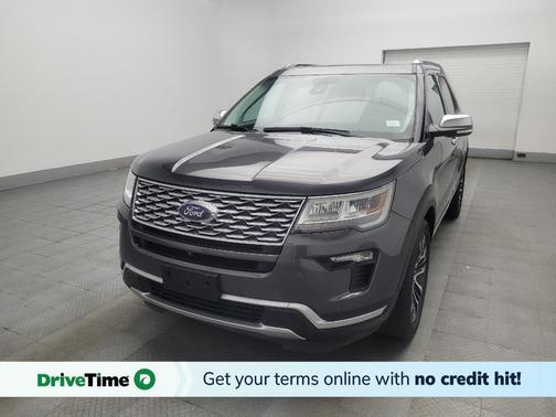 Magnetic Metallic 2018 Ford Explorer Platinum