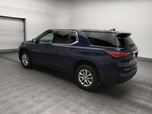 Northsky Blue Metallic 2022 Chevrolet Traverse LS