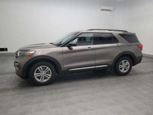 Brown 2021 Ford Explorer XLT