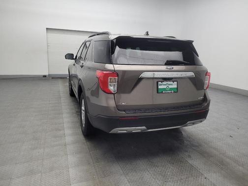 Brown 2021 Ford Explorer XLT