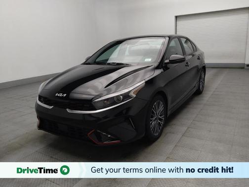 Aurora Black 2023 Kia Forte GT-Line