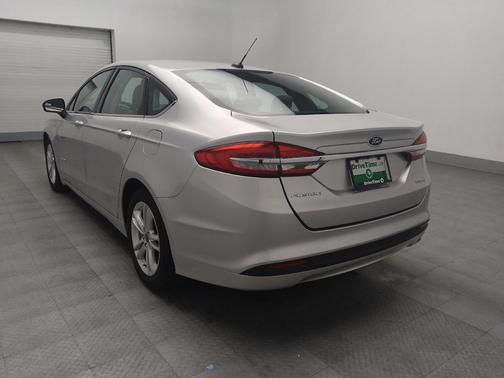 Ingot Silver Metallic 2018 Ford Fusion Hybrid S