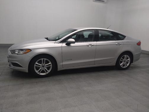 Ingot Silver Metallic 2018 Ford Fusion Hybrid S