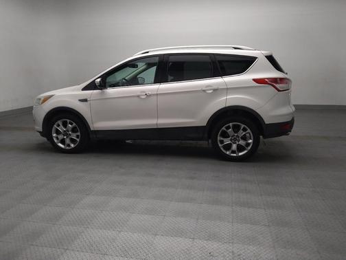 White Platinum Tricoat 2014 Ford Escape Titanium