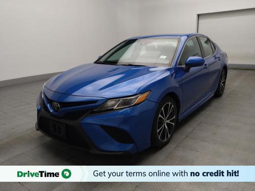 Blue 2019 Toyota Camry SE