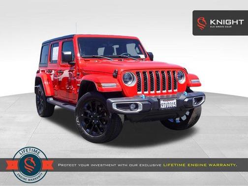 Firecracker Red Clearcoat 2023 Jeep Wrangler 4xe Sahara