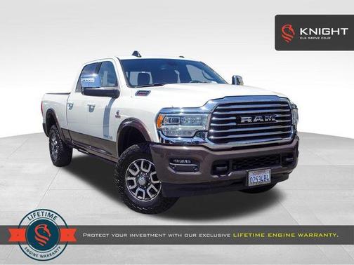 Pearl White 2024 RAM 3500 Longhorn
