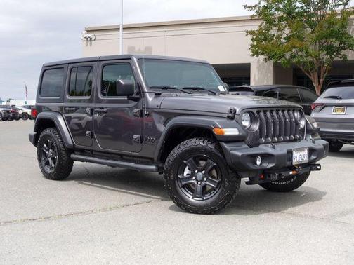 Granite Crystal Clearcoat Metallic 2022 Jeep Wrangler Unlimited Sport