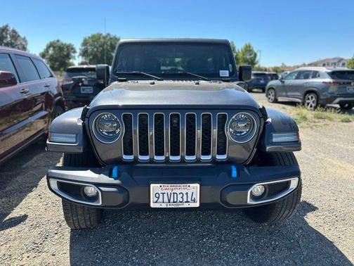 Granite Crystal Clearcoat Metallic 2023 Jeep Wrangler 4xe Sahara