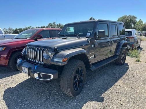 Granite Crystal Clearcoat Metallic 2023 Jeep Wrangler 4xe Sahara