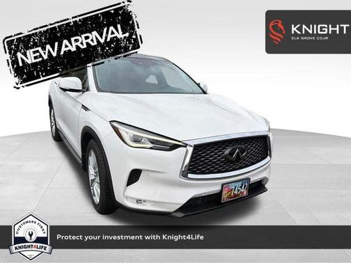 Lunar White 2019 INFINITI QX50 ESSENTIAL