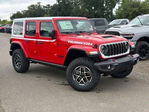 Firecracker Red Clearcoat 2026 Jeep Wrangler Rubicon