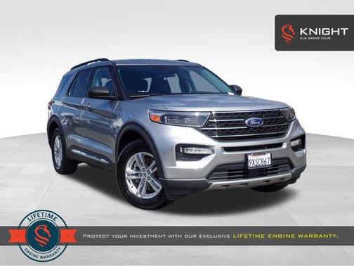 Silver Metallic 2023 Ford Explorer XLT