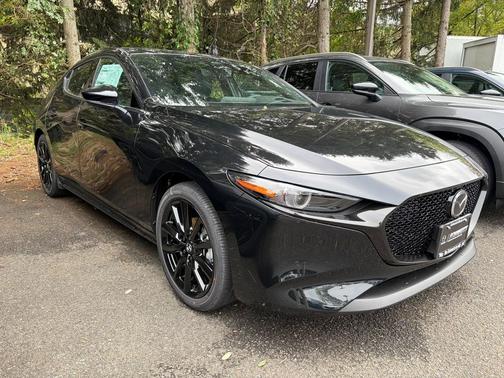 Jet Black Mica 2026 Mazda Mazda3 FWD w/Premium Package