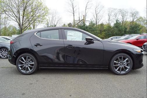 Jet Black Mica 2026 Mazda Mazda3 FWD w/Preferred Package