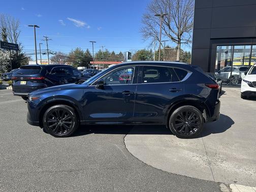 Deep Crystal Blue Mica 2022 Mazda CX-5 2.5 Turbo