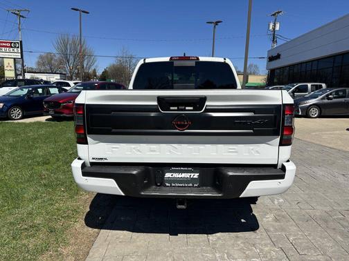 Glacier White 2026 Nissan Frontier PRO-4X