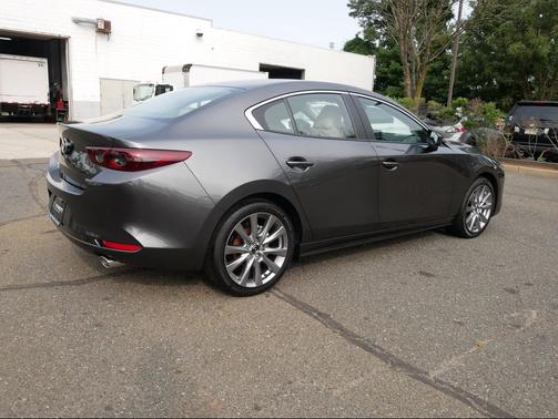 Machine Gray Metallic 2026 Mazda Mazda3 FWD w/Preferred Package