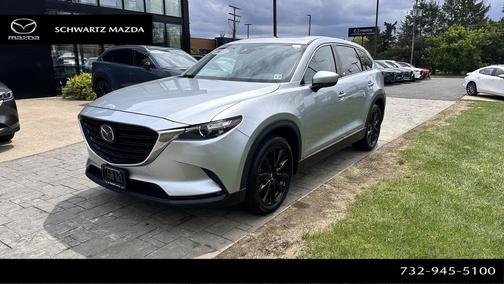 Sonic Silver Metallic 2023 Mazda CX-9 Touring Plus