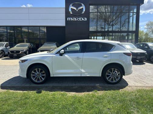 Rhodium White Metallic 2024 Mazda CX-5 2.5 S Premium Plus Package