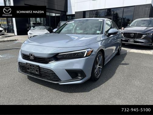 Sonic Gray Pearl 2023 Honda Civic Touring