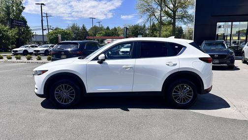 SNOWFLAKE WHITE PEARL 2021 Mazda CX-5 CX-5  TOURING AWD
