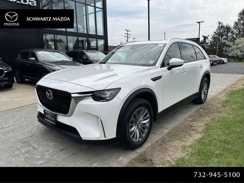 Rhodium White Premium 2024 Mazda CX-90 3.3 Turbo Preferred