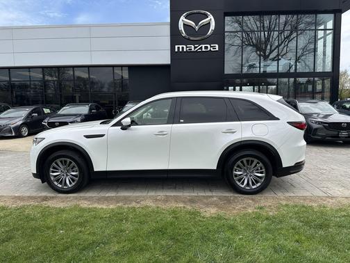Rhodium White Premium 2024 Mazda CX-90 3.3 Turbo Preferred