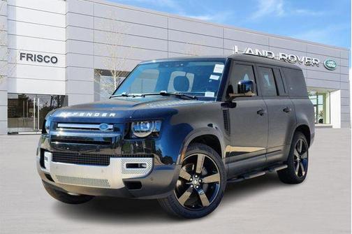 Santorini Black 2024 Land Rover Defender P400 S