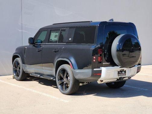 Santorini Black 2024 Land Rover Defender P400 S