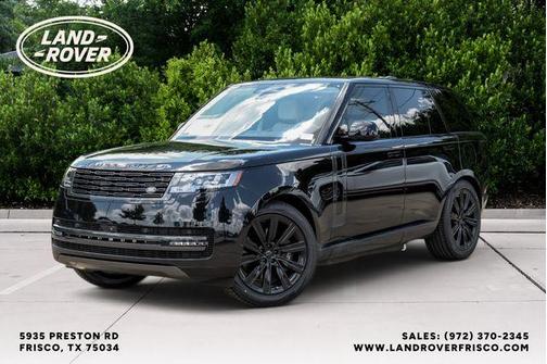 Santorini Black 2026 Land Rover Range Rover P550e SE