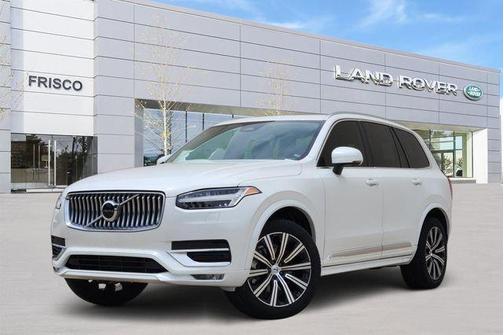Crystal White Metallic 2024 Volvo XC90 B5 Core Bright Theme