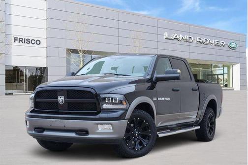 Black 2012 RAM 1500 SLT