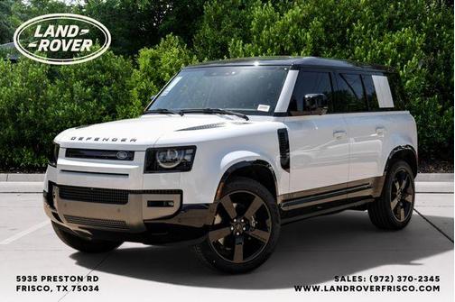 Fuji White 2026 Land Rover Defender P525 V8