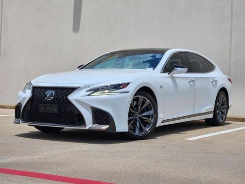 Ultra White 2018 Lexus LS 500 F Sport