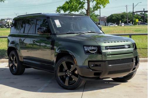 Woolstone Green 2026 Land Rover Defender P400 X-Dynamic SE