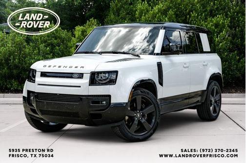 Fuji White 2025 Land Rover Defender P525 V8
