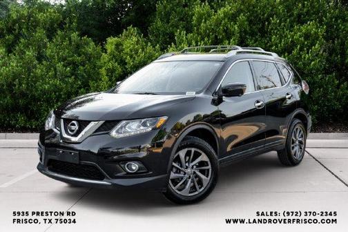 Magnetic Black 2016 Nissan Rogue SL