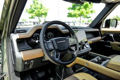 Woolstone Green 2026 Land Rover Defender P400 X-Dynamic SE
